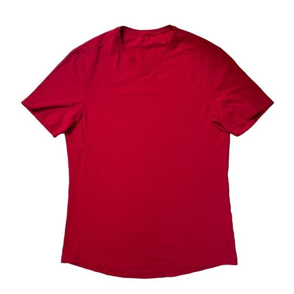 Lululemon Red Men's Tshirt - Picture 1 of 7